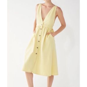 Urban Outfitters Button down denim Midi dress Sz S
